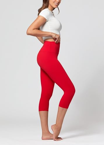 Image of Conceited High Waisted Ultra Soft Leggings for Women - Full Length, Capri Length and Biker Shorts - Available in Plus Size