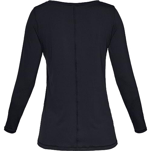 Image of Under Armour Women's Polyester Solid HG Armour Long Sleeve | 1328966-001