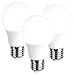 Produktbild Luminea LED-Lampen kaltweiß E27: 3er-Set LED-Lampen, tageslichtweiß, 806 Lumen, E27, A+, 9 Watt (LED-Tageslicht E27)