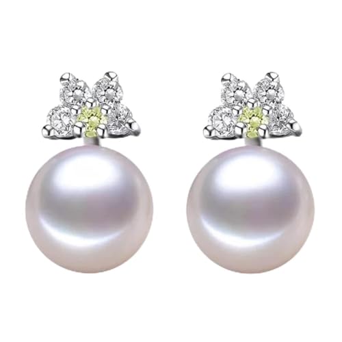 Boucles d'oreilles en perles d'eau douce naturelles bijoux mariage fille tendance
