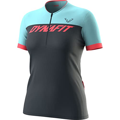 T-Shirt Femme DYNAFIT Ride Light 1/2 Zip SS Tee Maillot de VTT