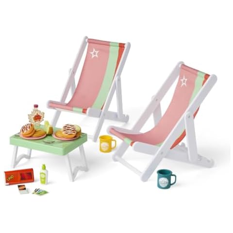 American Girl Truly Me Get Outside Camp Table & Chairs Set Cover