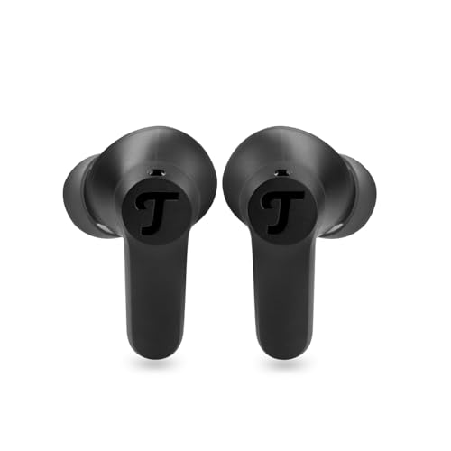 Teufel AIRY TWS 2 - Kabellos In-Ear Bluetooth Kopfhörer True-Wireless mit Active Noise Cancelling, IPX4 Wasserfest, 6 eingebauten Mikrofonen, Lange Akkulaufzeit (42 h), Touch Control - Night Black 2