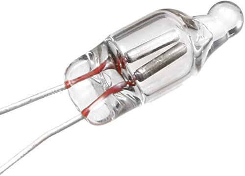 2 Ampoules Néon Indicateur 5x13mm 220V - Lot De 2 Pièces - Consommation 3V - Neuves Sous Emballage