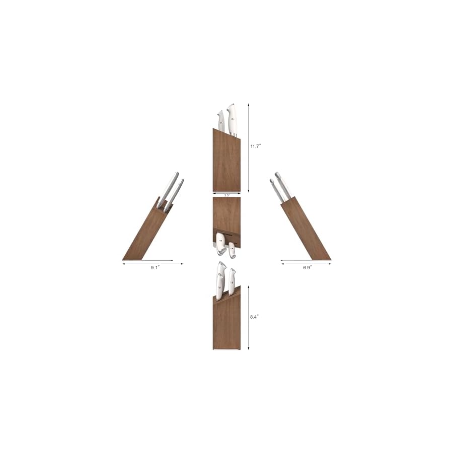 Cangshan-Thomas-Keller-Signature-Collection-4-Piece-Knife-Block-Set-White Cangshan Thomas Keller Signature Collection 4-Piece Knife Block Set, White