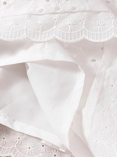 Image of TAGAS Girls Girls Floral Crop Top and White Lace Skirt Set - Summer Sleeveless 2-Piece Outfit with Bow Belt - Casual Party Dress for Kids