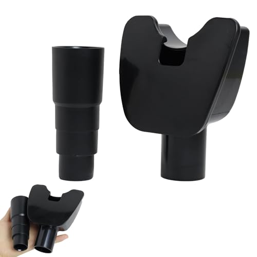 Hands-Free Dust Collector,Electric Drill Vacuum Cleaner,Dust Extraction Tool for Wall-Mounted Vacuum Attachment to Remove Debris and Prevent Splashing During Drilling,Compatible with Most Drills