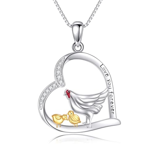 Collier abeille et écureuil pendentif coeur pour sublimer vos journées