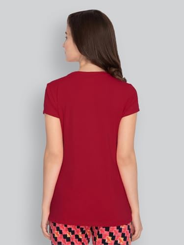 Image of Lyra Women's Cotton Regular Fit T-Shirt