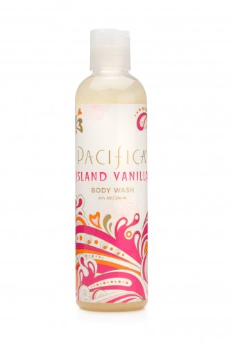 Pacifica Island Vanilla Body Wash 8 oz (Pack of 3)