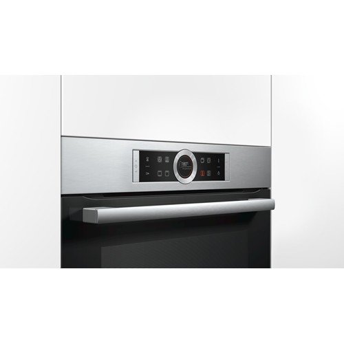 Bosch HBG632TS1 Serie 8 Einbau-Backofen, 60 x 60 cm, Made in Germany, 4D Heißluft Backen auf 4 Ebenen, TFT-Touchdisplay… – Bild 4