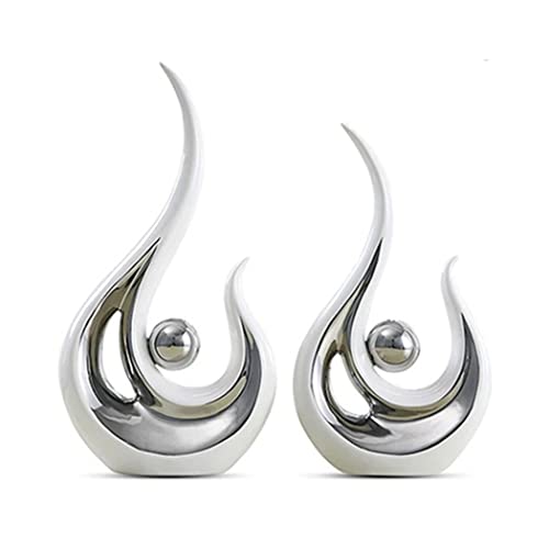 LGYKUMEG Stilvolle Skulptur Aus Keramik,Home Deko Wohnzimmer Modern...