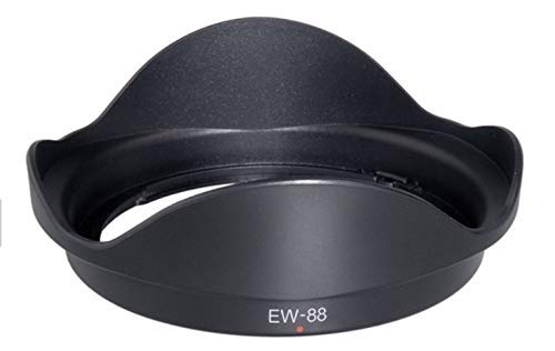 SUPERNIC LH-88 Camera Lens Hood Compatible with Canon EW-88 EF 16-35mm f/2.8L II USM Lens, Black