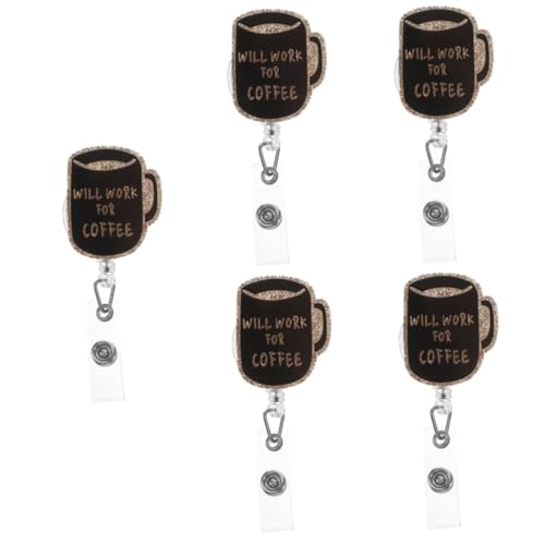 Porte-badge rétractable anti-perte avec clip sangle ID pour clés