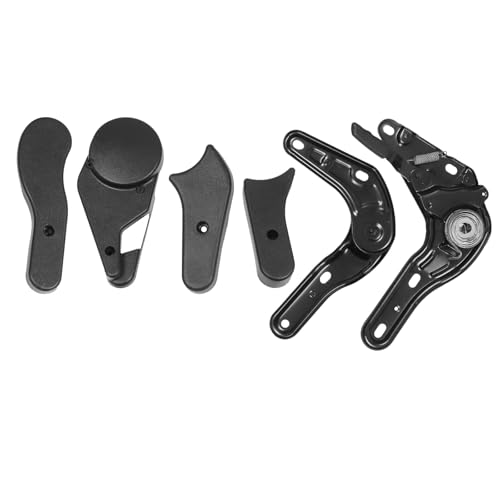 Mipcase 6 Piezas Reguladores de Ángulo para Sillas Gaming Ajustadores Multiángulo Núcleo de Hierro y Carcasa Plástica Accesorios para Sillas de Instalación Sencilla y Resistencia Humedad