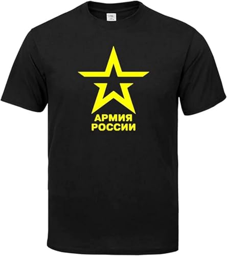 Summer Army of Russia Cotton Man'S Men T-Shirts Short Sleeve O Neck Man Funny Retro Guys Male tee Shirts Tops
