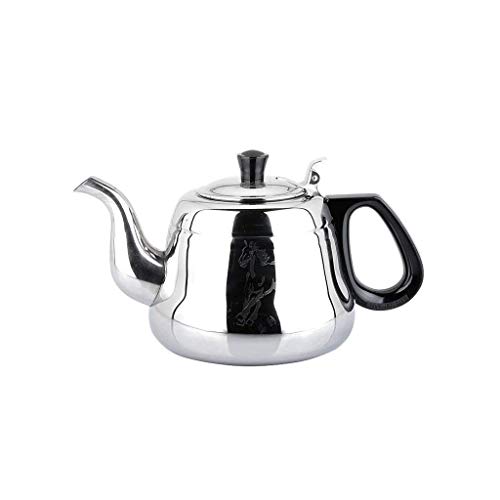 Home 304 Edelstahlkessel Dicker Induktionsherd Gas Gas General Kettle Kitchen Restaurant Automatische Pfeife 1L Teekanne Teekanne Für