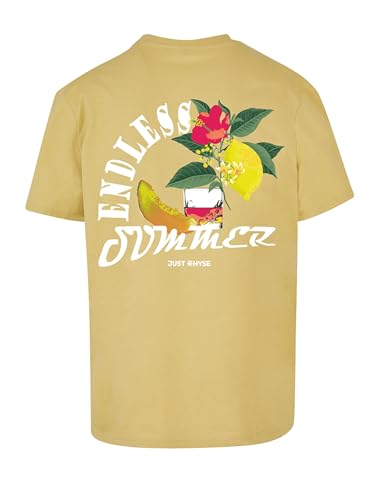 Just Rhyse Oberteile Herren T-Shirts Gelb XXL