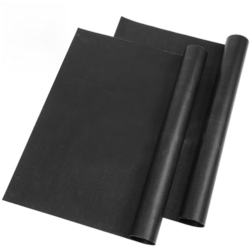 XLIUAX 2 Stück Ofeneinlagen für den Boden des Ofens, 40x50cm Dauerbackfolie für Backofen Hitzebeständig Ofeneinlage Backofeneinlage Universal Ofen herdmatte Mikrowelle Grill