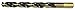 L.H. Dottie HS6 Drill Bit, Jobbers Length, 3/32-Inch Diameter by 2-1/4-Inch Length, Black and Gold, 12-Pack