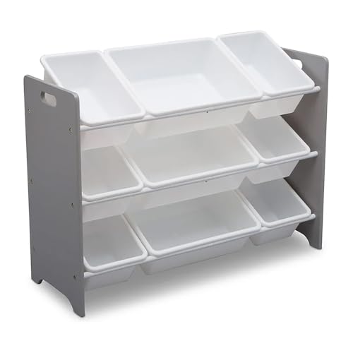 Delta Children MySize 9 Bin Plastic Toy Organizer -...