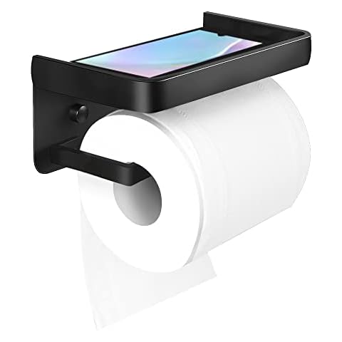 SUS304 Toilet Roll Holder No Drilling Cover