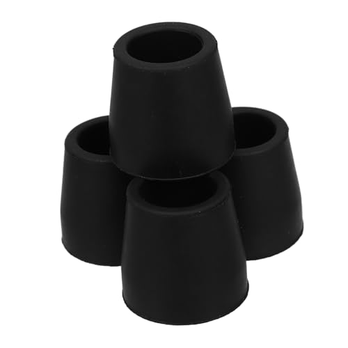IWOWHERO 4 Pack Walker Foot Pad Anti-Slip Rubber Cap Covers for Furniture Chair Leg Tips