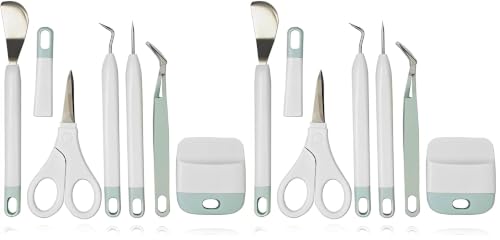 Image of Craft Vinyl Weeding Tools Set, Precision Craft Vinyl Tools Kit, 6pcs Weeding Kits (Pack of 2)