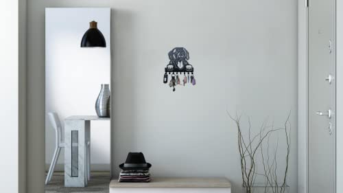 Generico Portachiavi da Muro a forma di cane con 8...