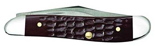 Image of Case WR XX Pocket Knife Brown Synthetic Jigged Peanut Item #046 - (6220 SS) - Length Closed: 2 7 /8 Inches