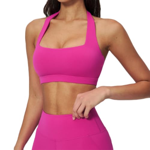 Sujetador halter de alto soporte para running con copas extraíbles 3