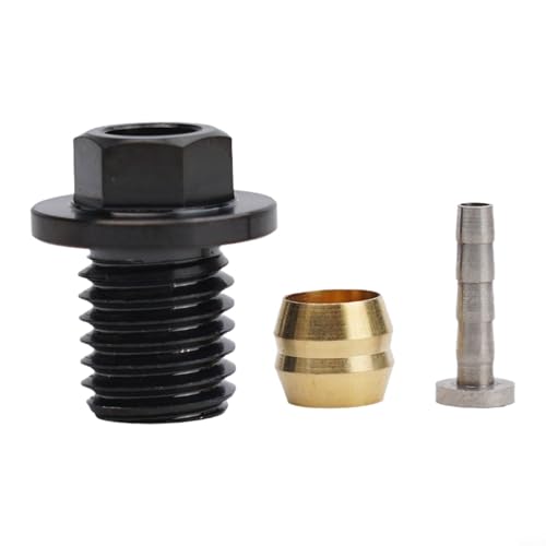 Brake Connecting Insert Kit For BH59 BH90 Bike Hydraulic Disc Brake Hose, Road Bike Hydraulic Brake Lever Insert Connecting Nut Kit