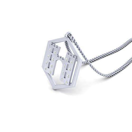 Joyería GOT colgante Frey plata ley 925 maciza medalla de 27mm unisex con diamante 2