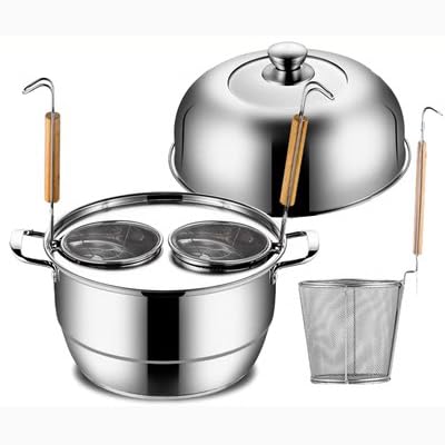 Inserts pour cuiseur à pâtes inox 2 trous pour cuisine à domicile