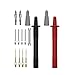 Electronic Measuring Tool Set with 3 Types of Metal Terminals Suitable for Diagnostics and Industrial Care Banana Plug Test Leads
