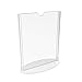 FixtureDisplays® 5 x 7" Sign Holder Menu Holder T-Style Table Tent with Oval Base Easy Assembly 19027NEW-NF