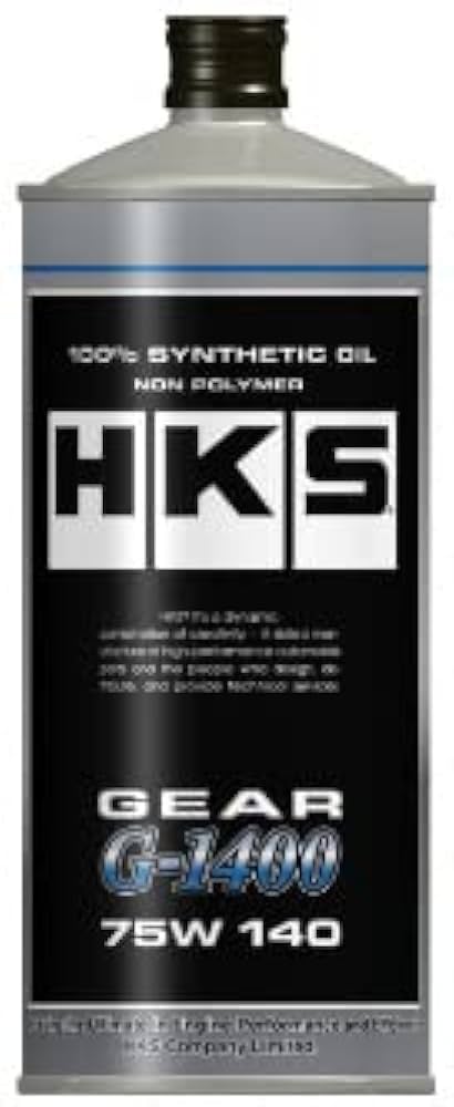 Amazon | HKS GEAR OIL G-1400 (75W140相当) 1L 52004-AK009
