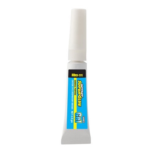 Vibra-TITE 309 General Purpose Instant Superglue: Gel - 3 gm tube by Vibra-TITE
