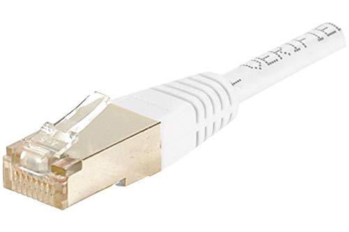 Cable RJ45 FTP CAT6 blanco 25 m