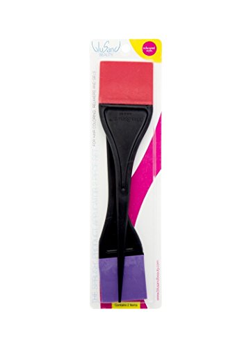 The Sprush 2-Piece Red Textured Plus Purple Smooth Sprush Set