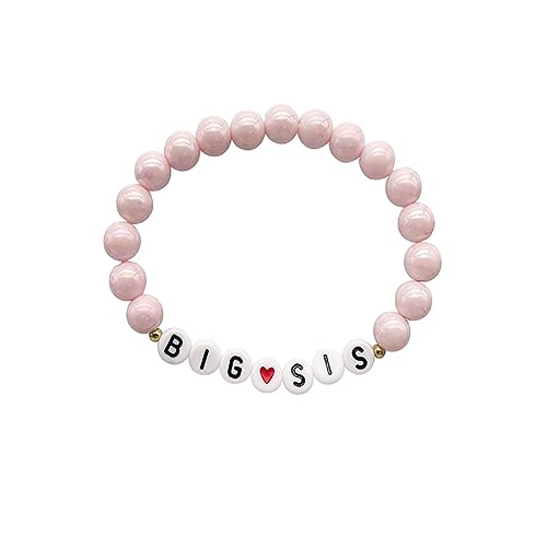 Image of Big Sister Gift for Sister, Big Sister Bracelet - Big Sis Announcement Jewelry