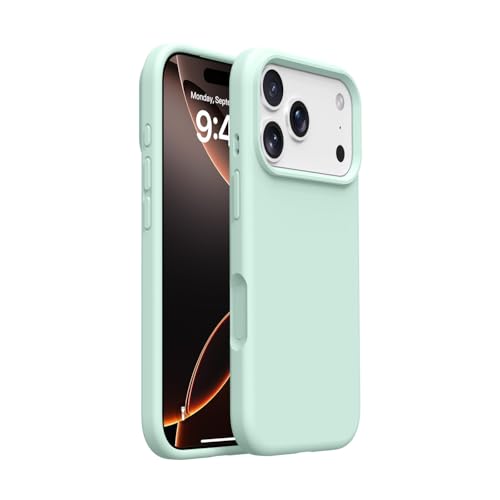 Coque iPhone 17 Pro Max rigide silicone menthe anti-rayures antichoc - 2