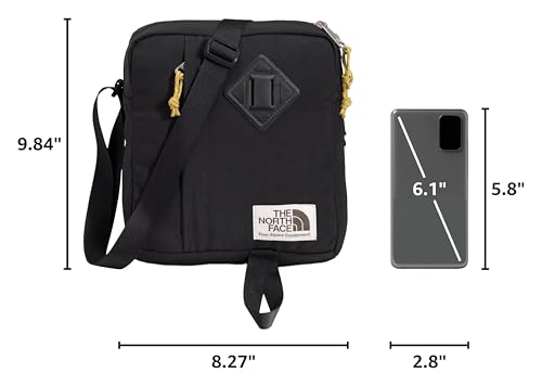 The North Face Berkeley Crossbody Bag, Blk/Mineral Gold-NPF, One Size - image 3