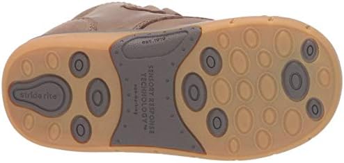 Stride Rite girls Srt Quinn Sneaker, Brown, 8 Wide Toddler US | Image 3