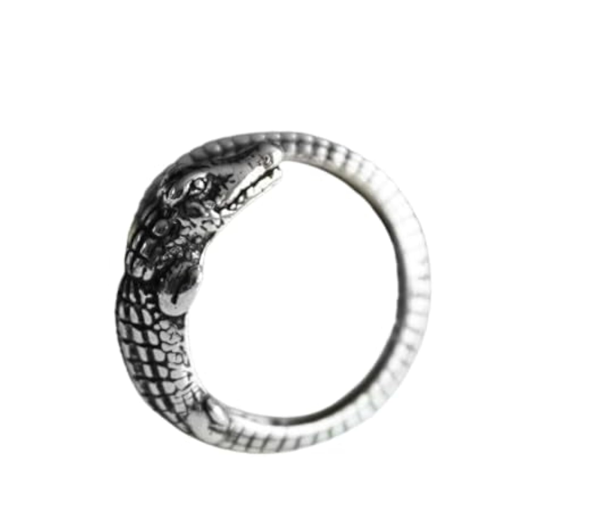 Crocodile Adjustable Designer Ring, Unisex Style
