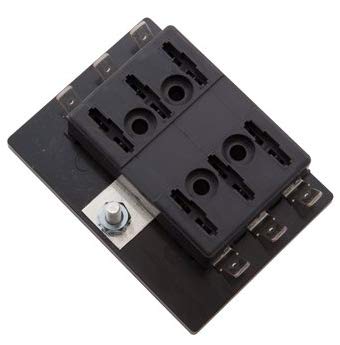 Sherco-Auto Universal 6 Position ATC/ATO Blade Type Fuse Holder Block Panel