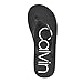 Calvin Klein Women's Salma Flip Flop, Black, 7