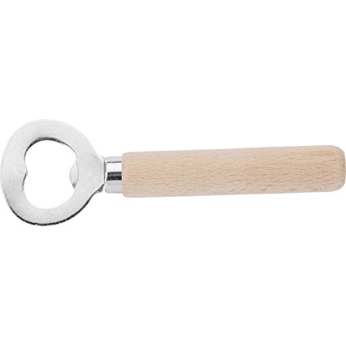 Westmark Flesopener, lengte: 14,1 cm, hout/staal, Woody, lichtbruin/zilver, 10082270 - Afbeelding 5