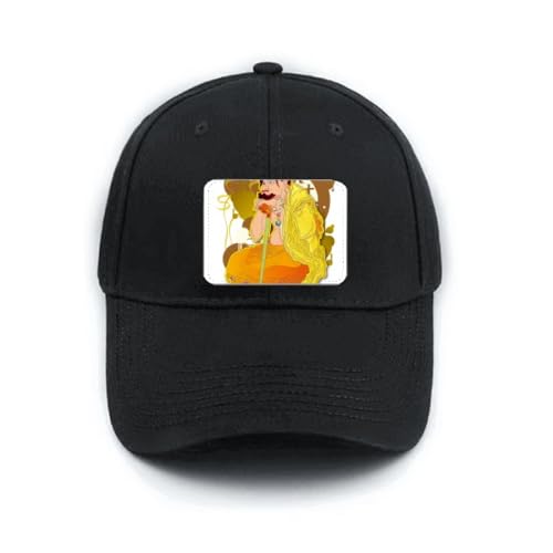 Casquette Dix-huit Arhats réglable noire contre le soleil et les tailles uniques mal ajustées