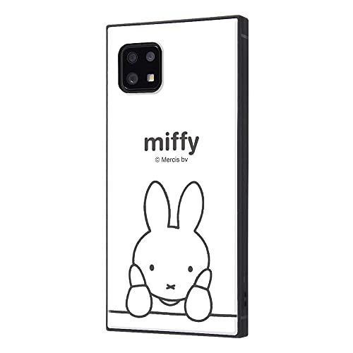 イングレム AQUOS sense6s / AQUOS sense6 /『ミッフィー』/耐衝撃ハイブリッドケース KAKU/thinking_1 IQ-BAQSE6K3TB/MF001